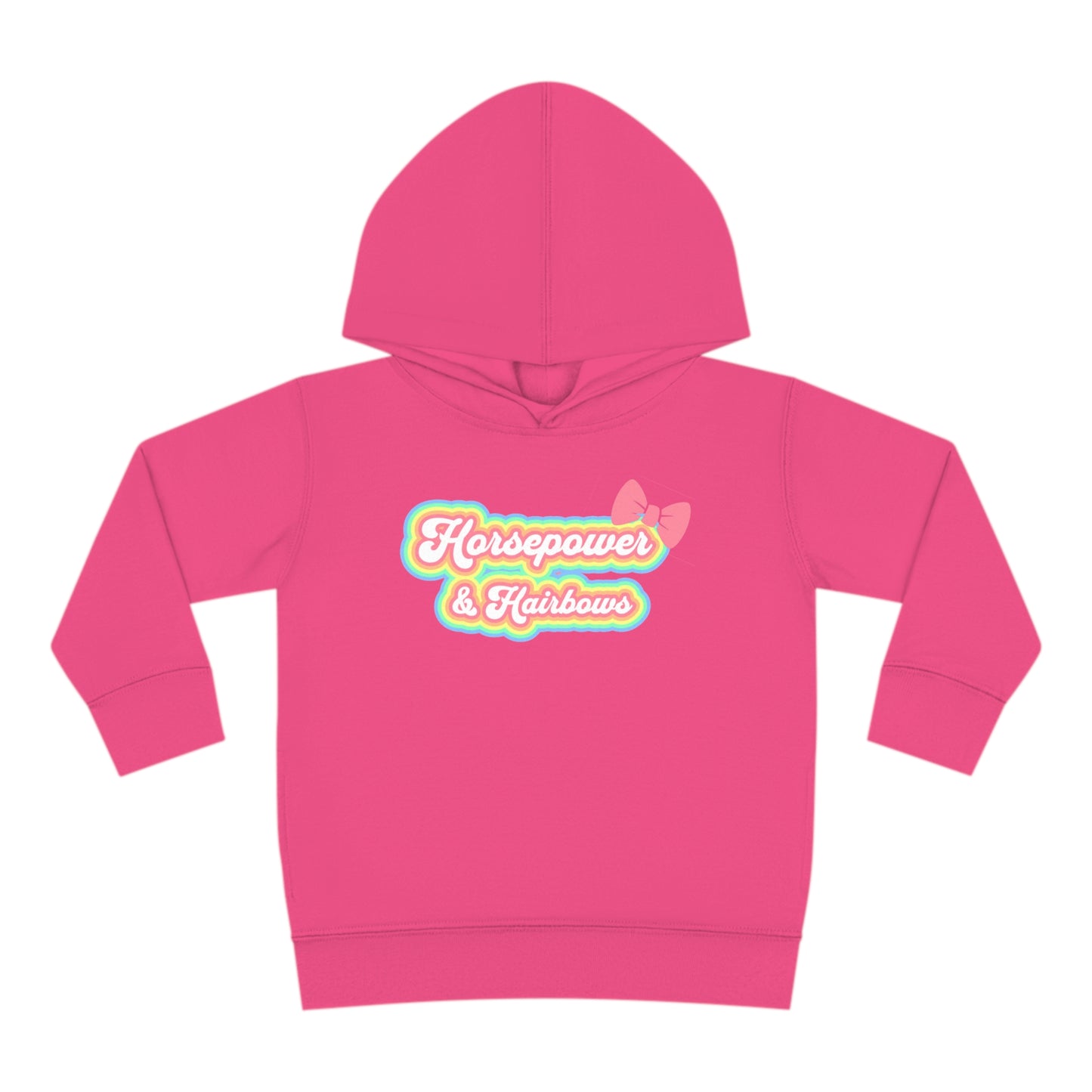 Toddler Horsepower and Hairbows Hoodie