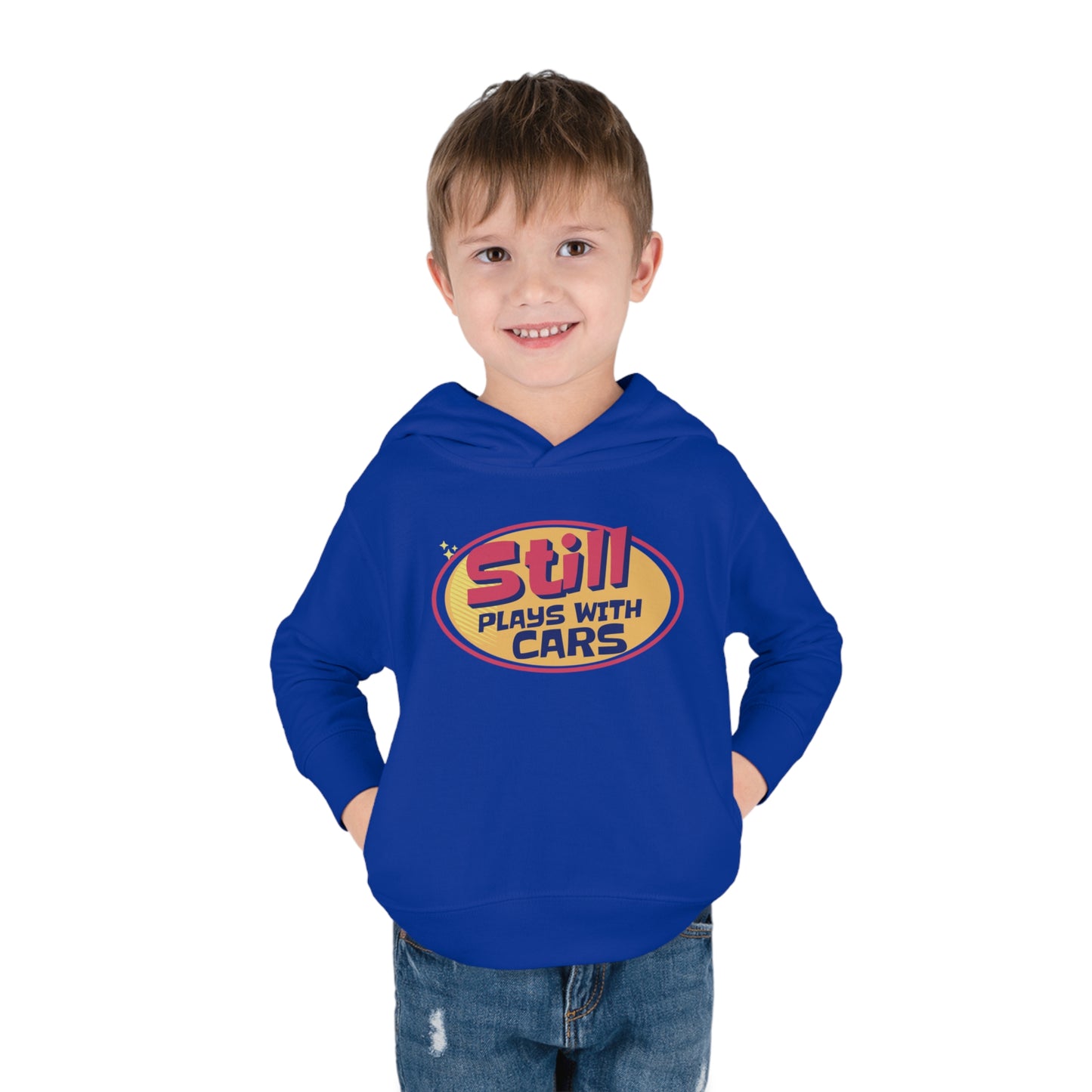 Toddler Pullover Still Plays With Cars Hoodie