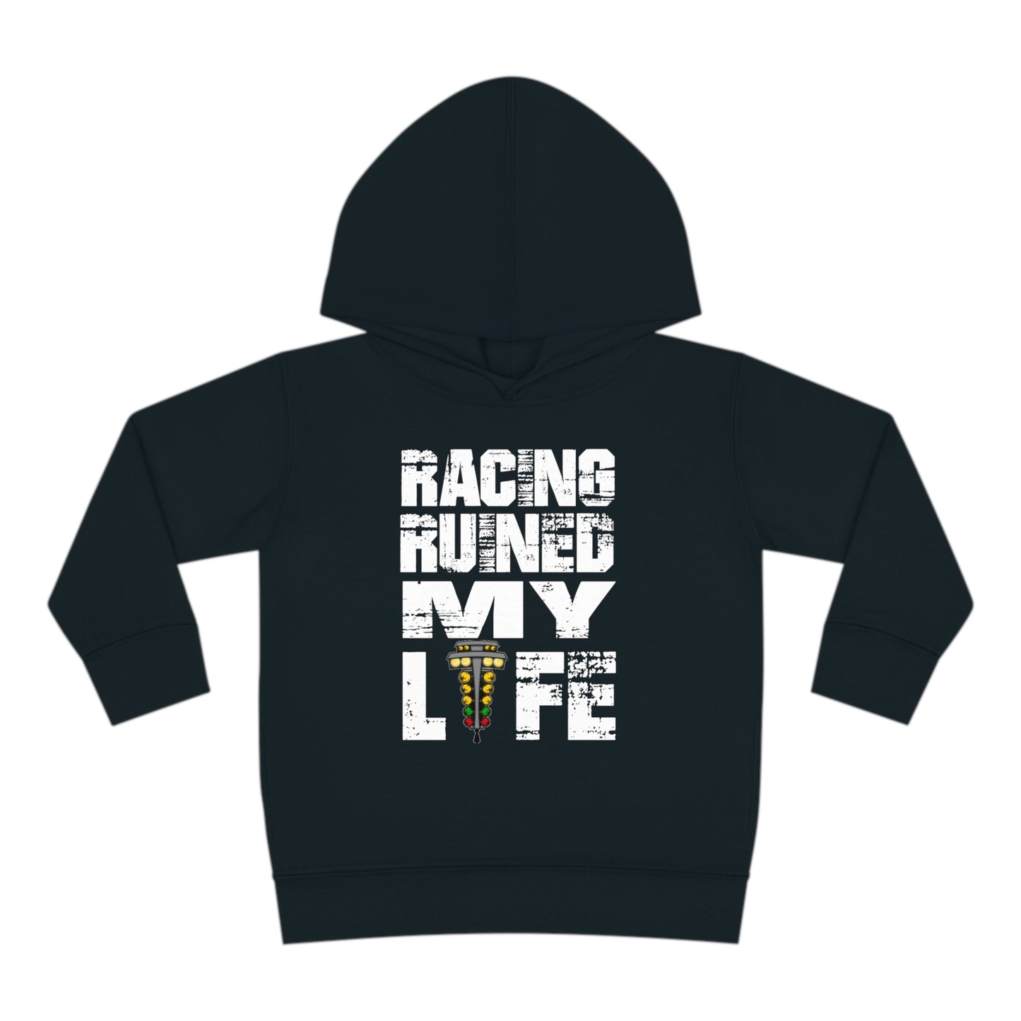 Toddler Racing Ruined My Life Hoodie