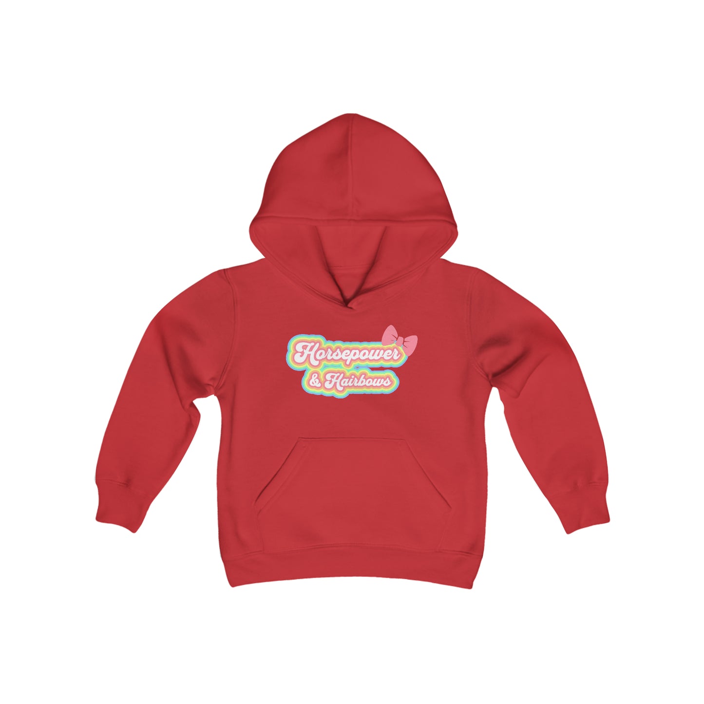 Youth Horsepower and Hairbows Hoodie