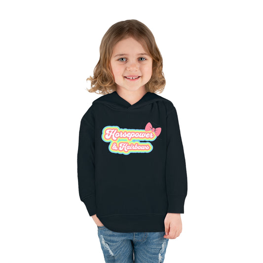 Toddler Horsepower and Hairbows Hoodie