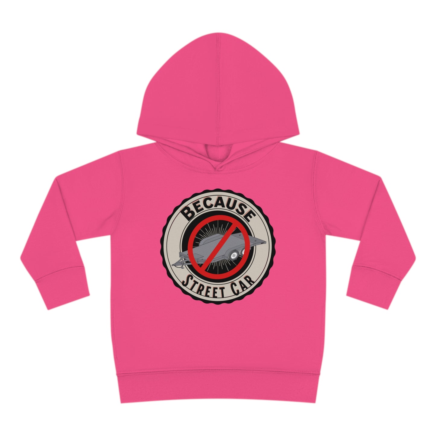 Toddler Because Street Car Hoodie