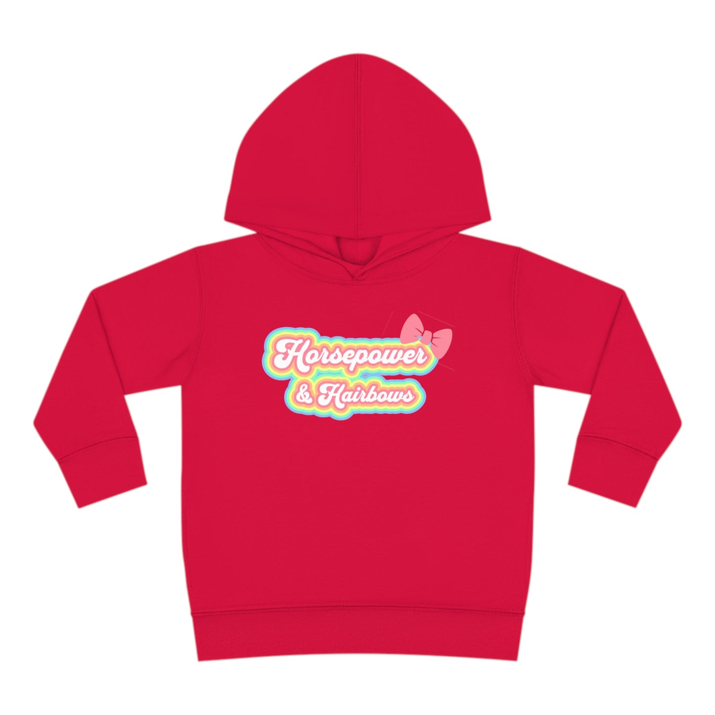 Toddler Horsepower and Hairbows Hoodie