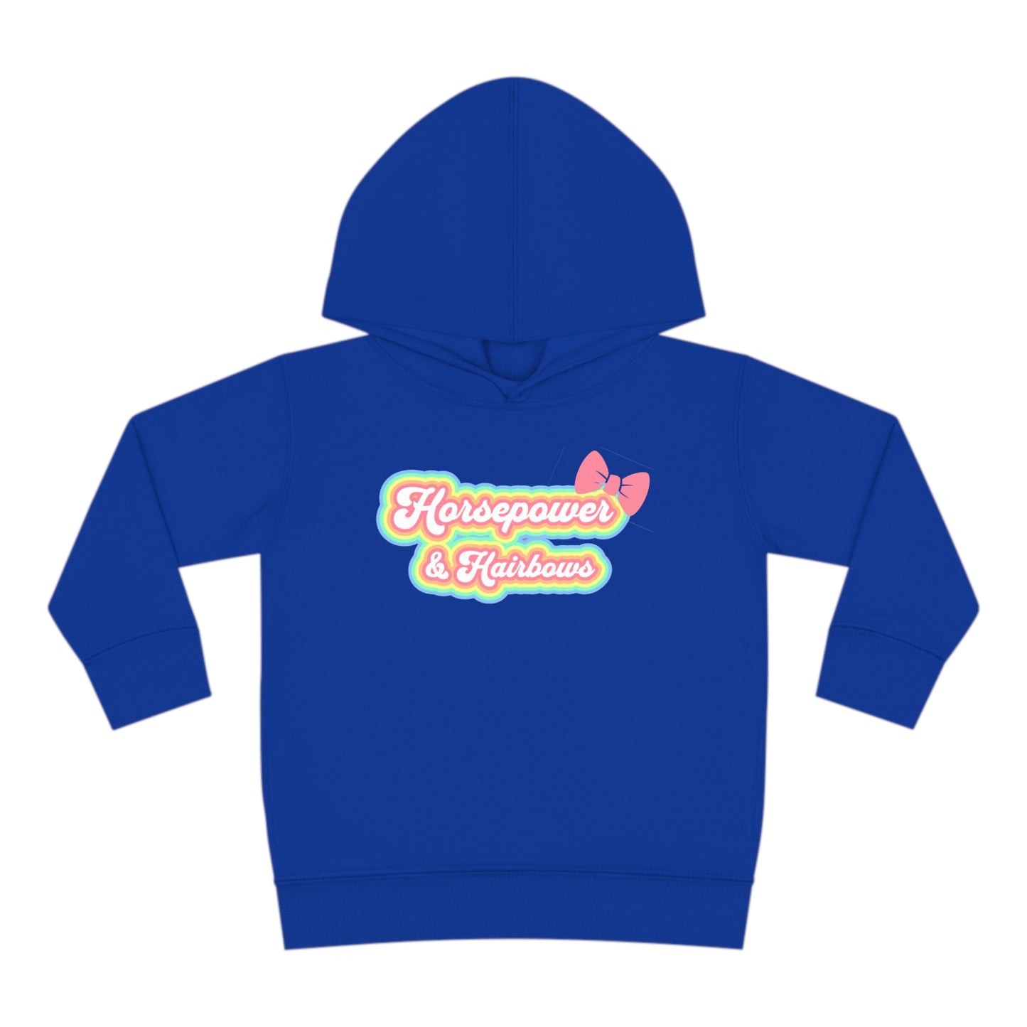 Toddler Horsepower and Hairbows Hoodie