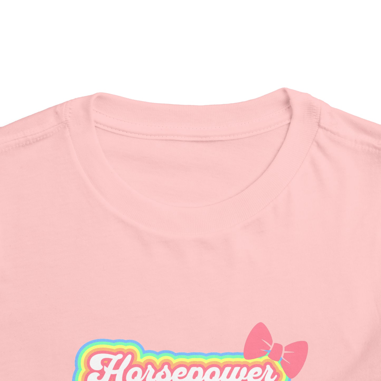 Horsepower And Hairbows Toddler T Shirt