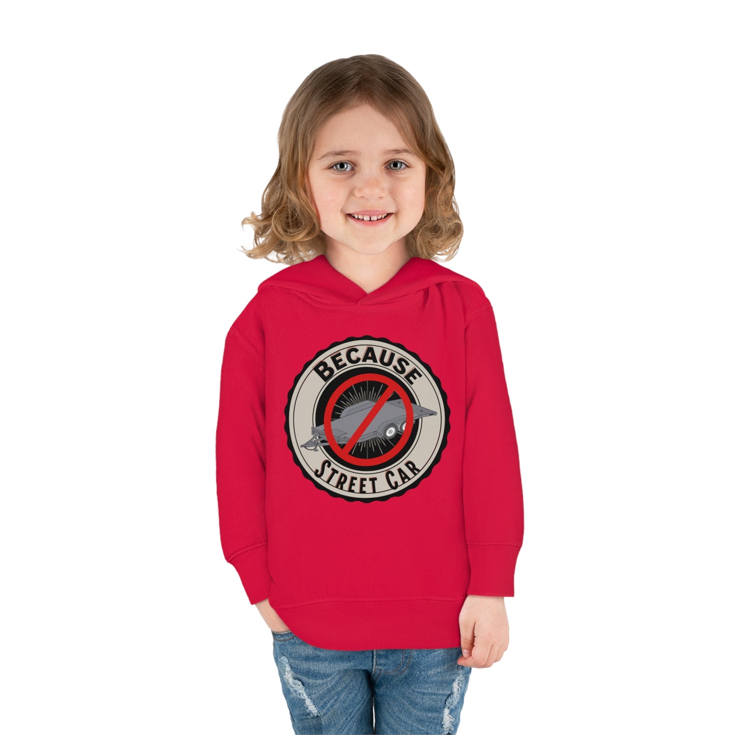 Toddler Because Street Car Hoodie