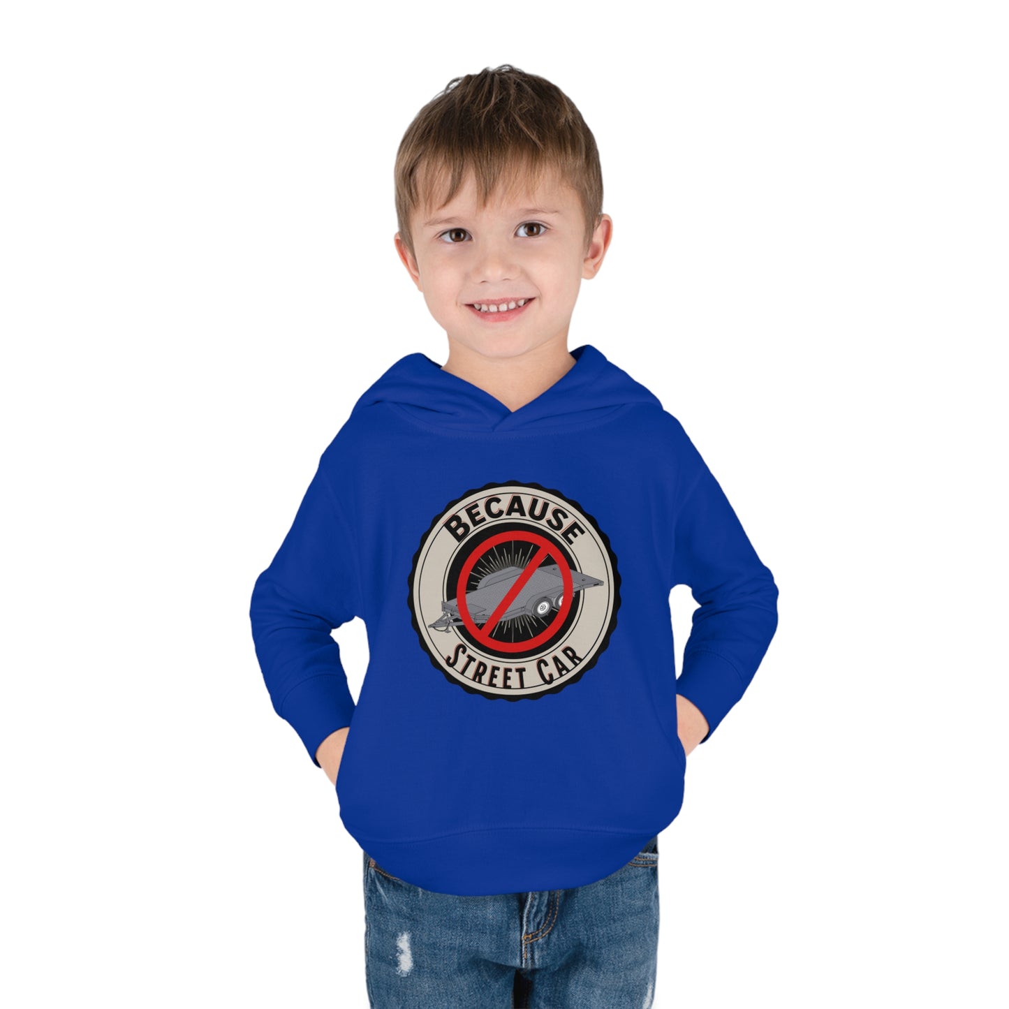 Toddler Because Street Car Hoodie