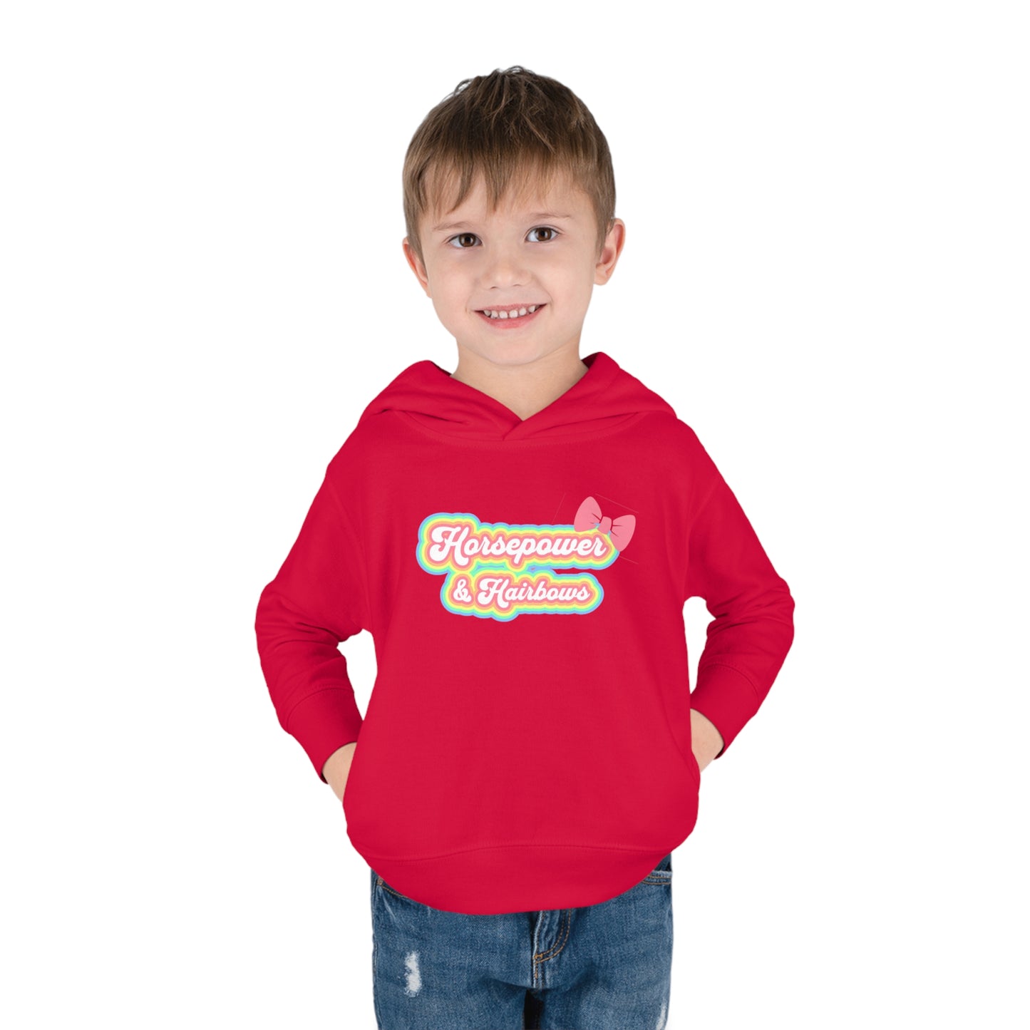 Toddler Horsepower and Hairbows Hoodie