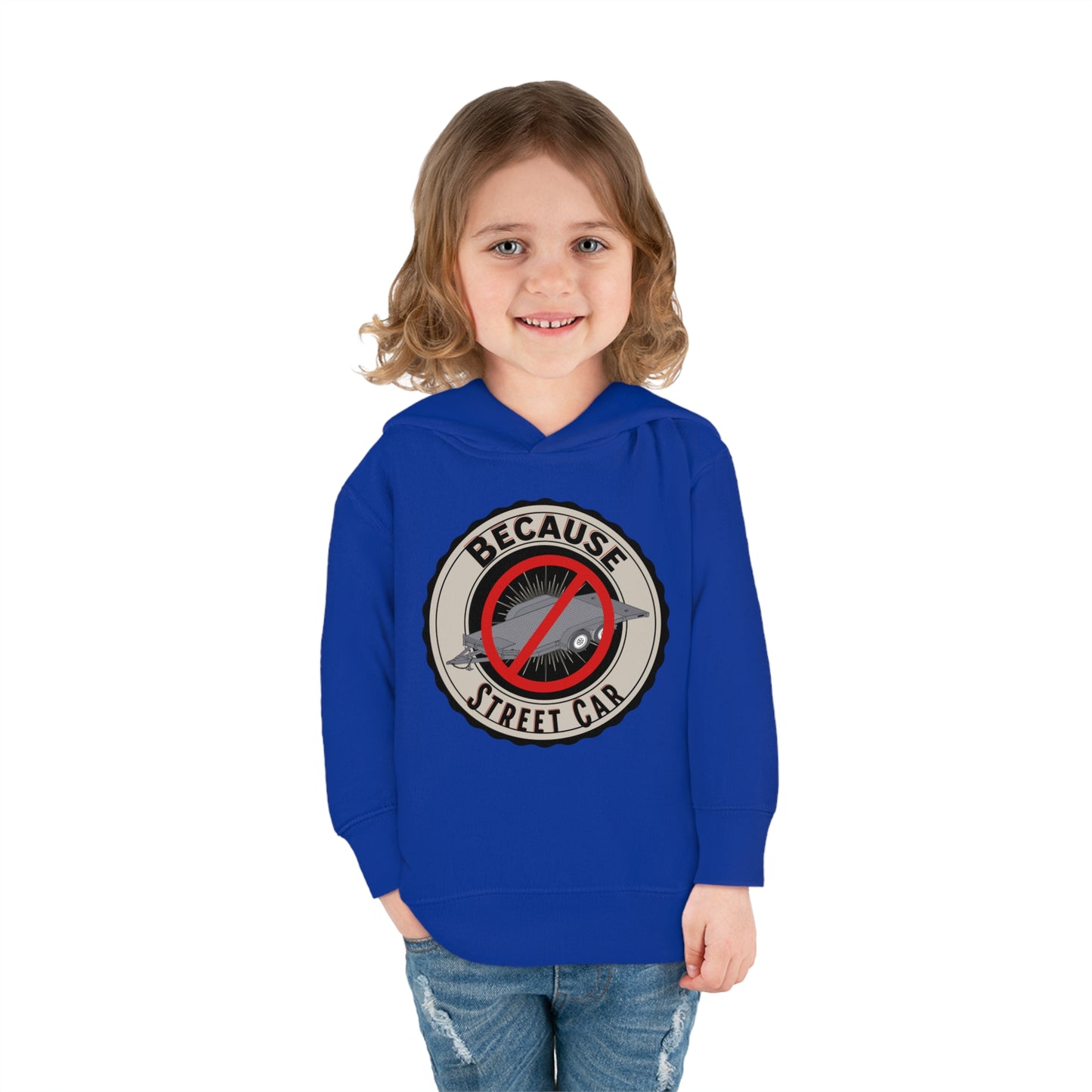 Toddler Because Street Car Hoodie