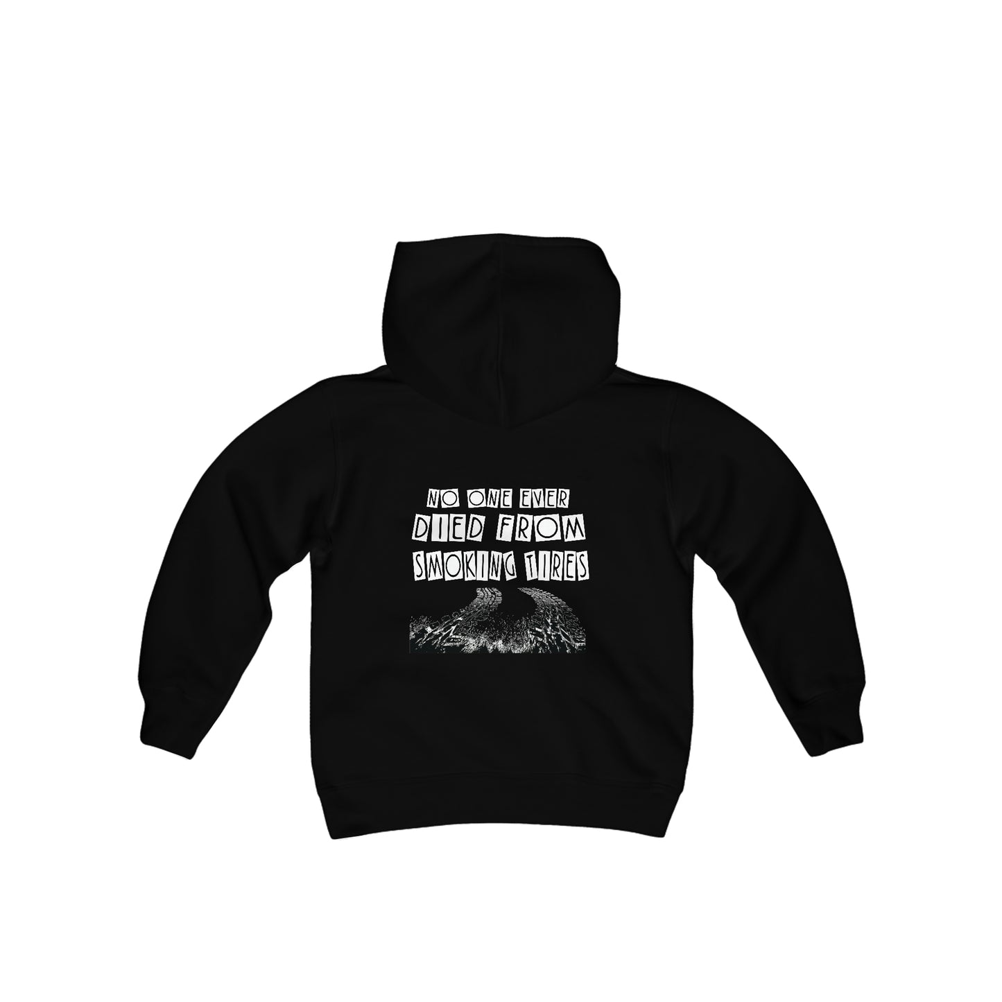 Youth Smoke Tires Hoodie