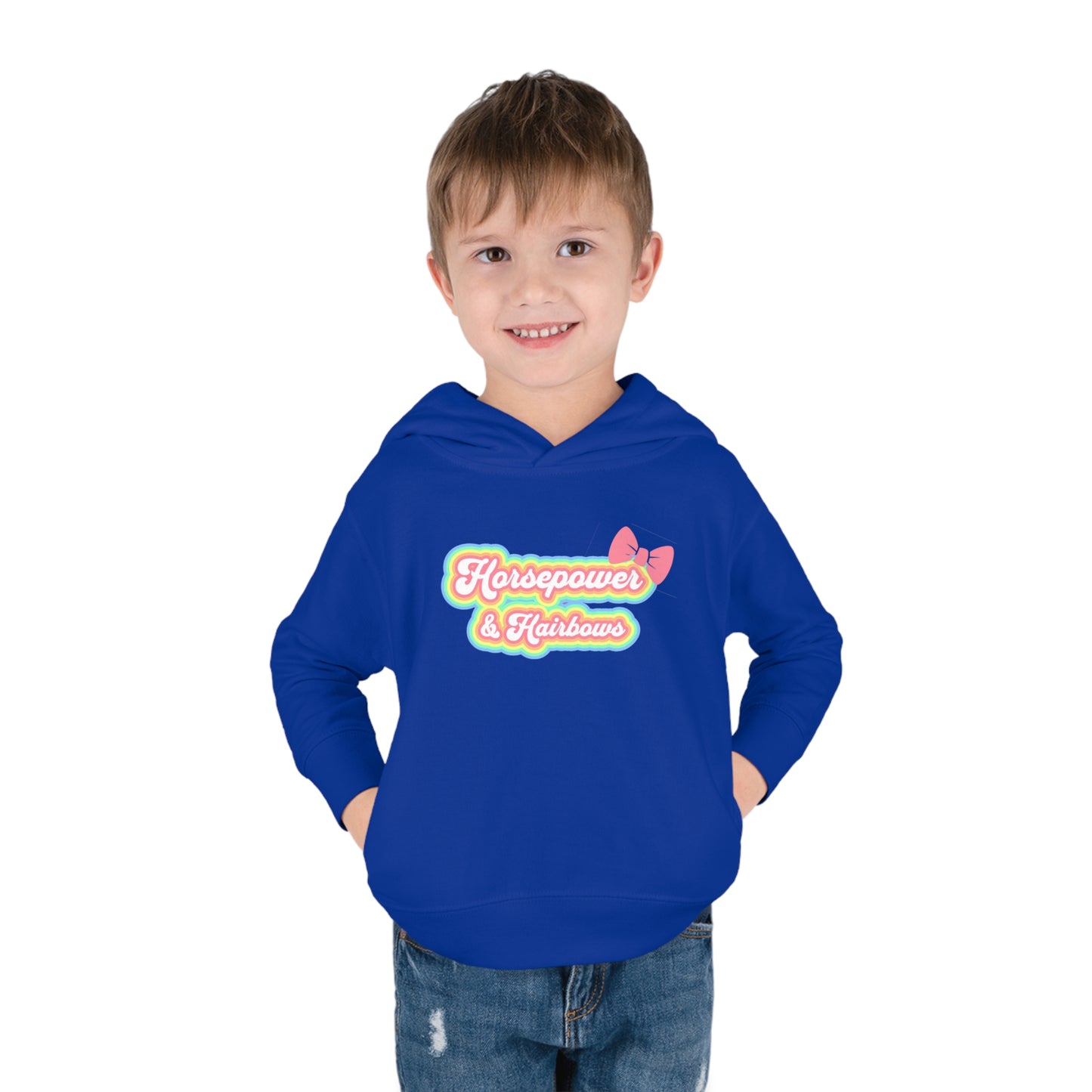 Toddler Horsepower and Hairbows Hoodie