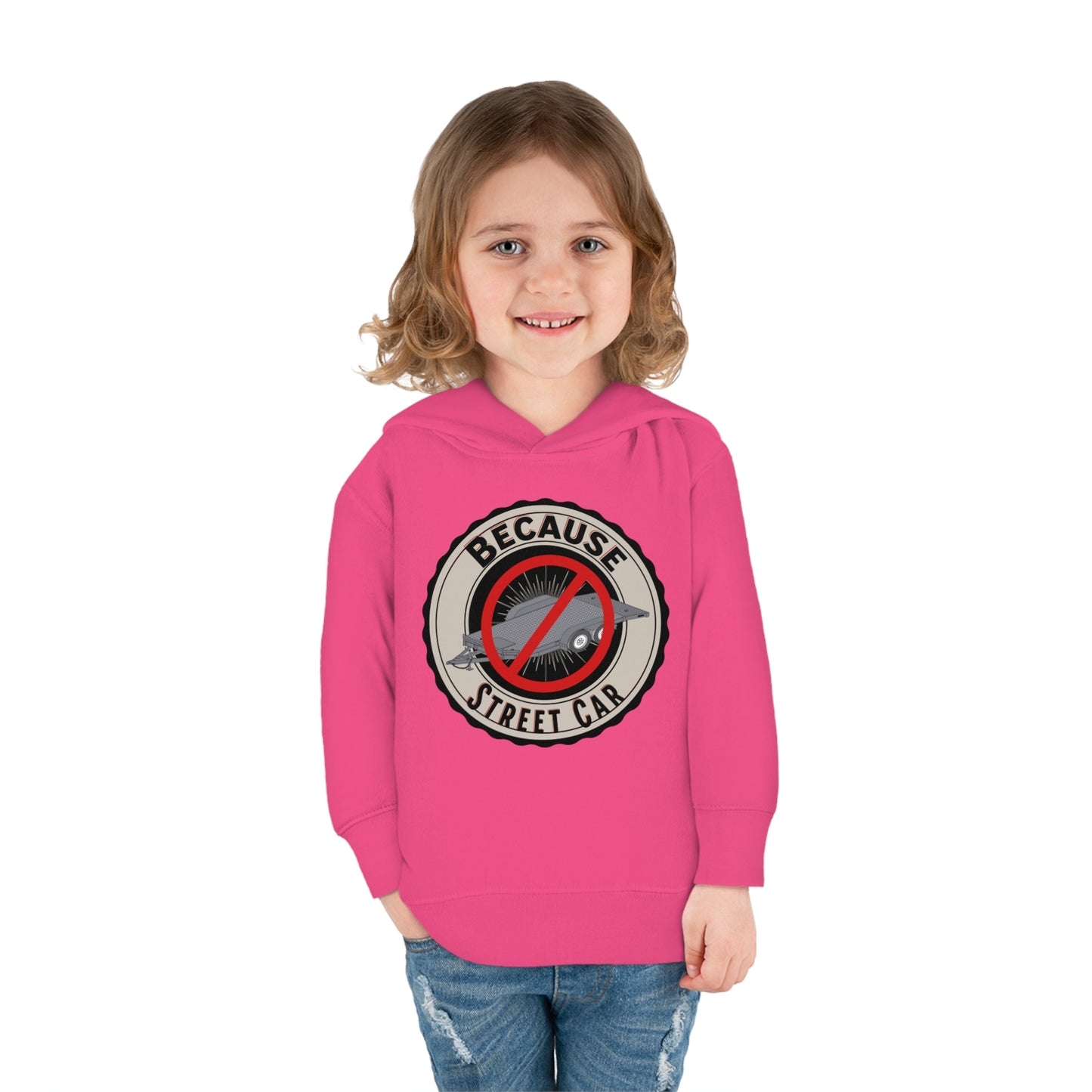 Toddler Because Street Car Hoodie