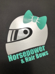 Horsepower and Hair Bows Sticker